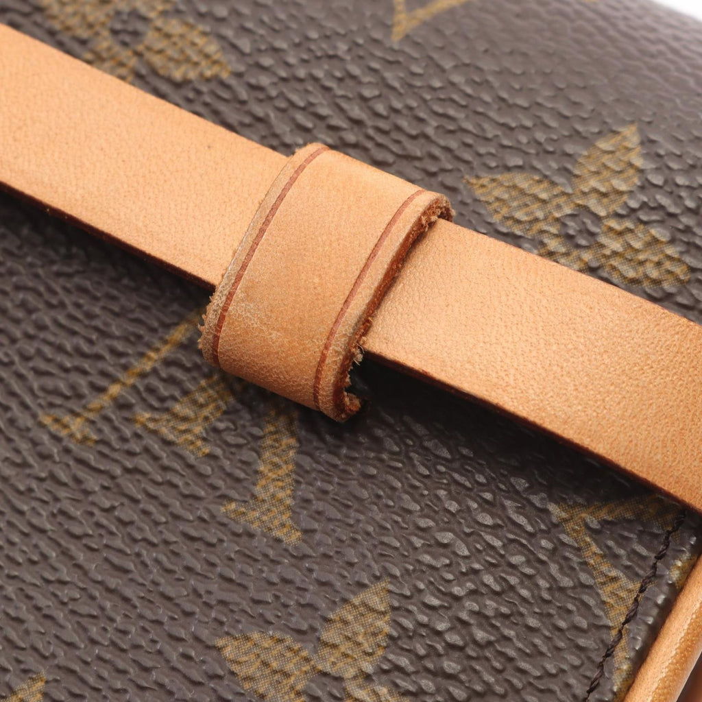 Louis Vuitton Waist Bag Pochette Florentine Monogram with Bouton Pression Canvas — view 8