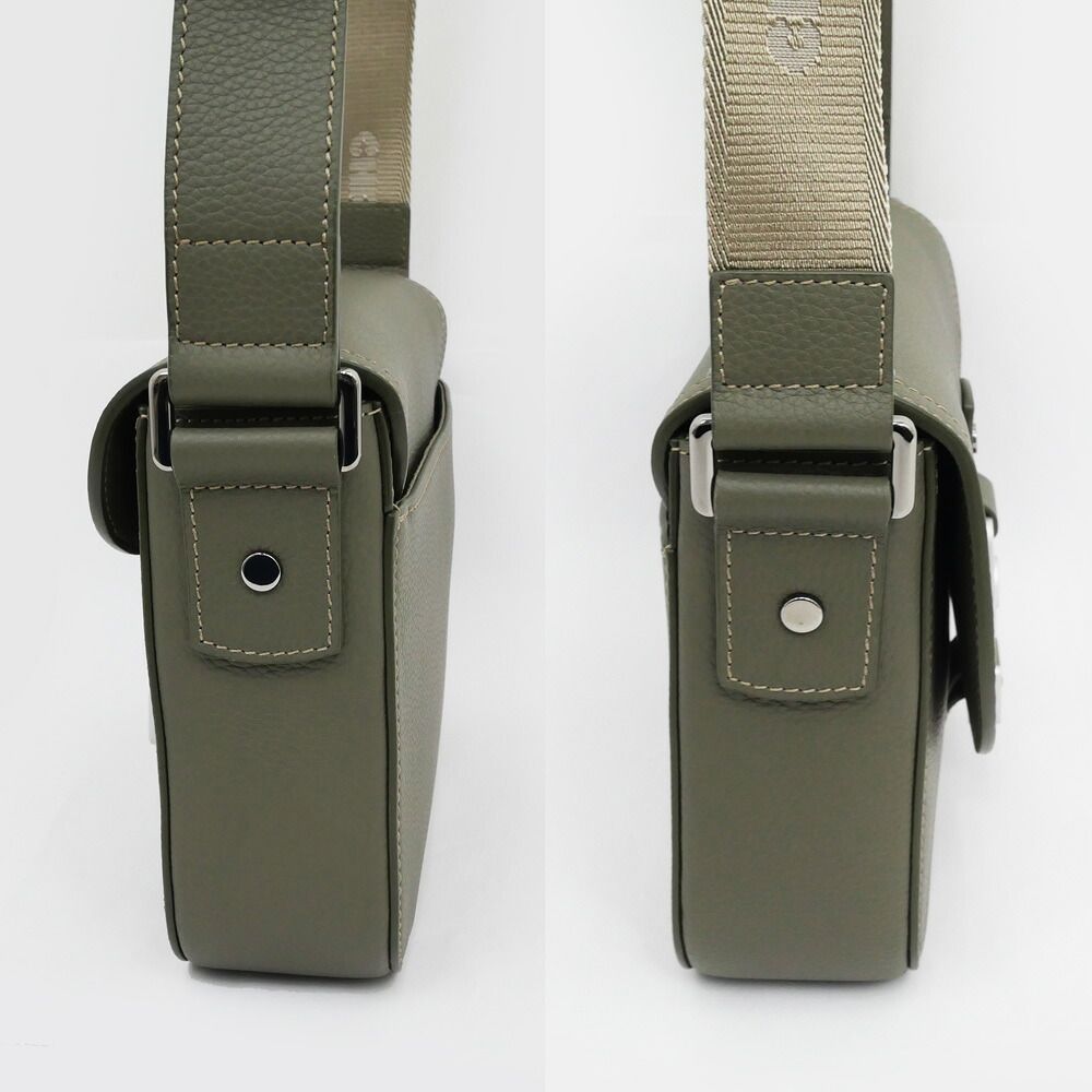 Dior Saddle Messenger Bag with Flap Small Khaki Green — view 2