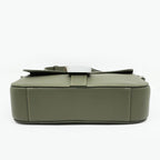 Dior Saddle Messenger Bag with Flap Small Khaki Green — view 3