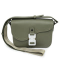 Dior Saddle Messenger Bag with Flap Small Khaki Green