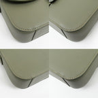 Dior Saddle Messenger Bag with Flap Small Khaki Green — view 4