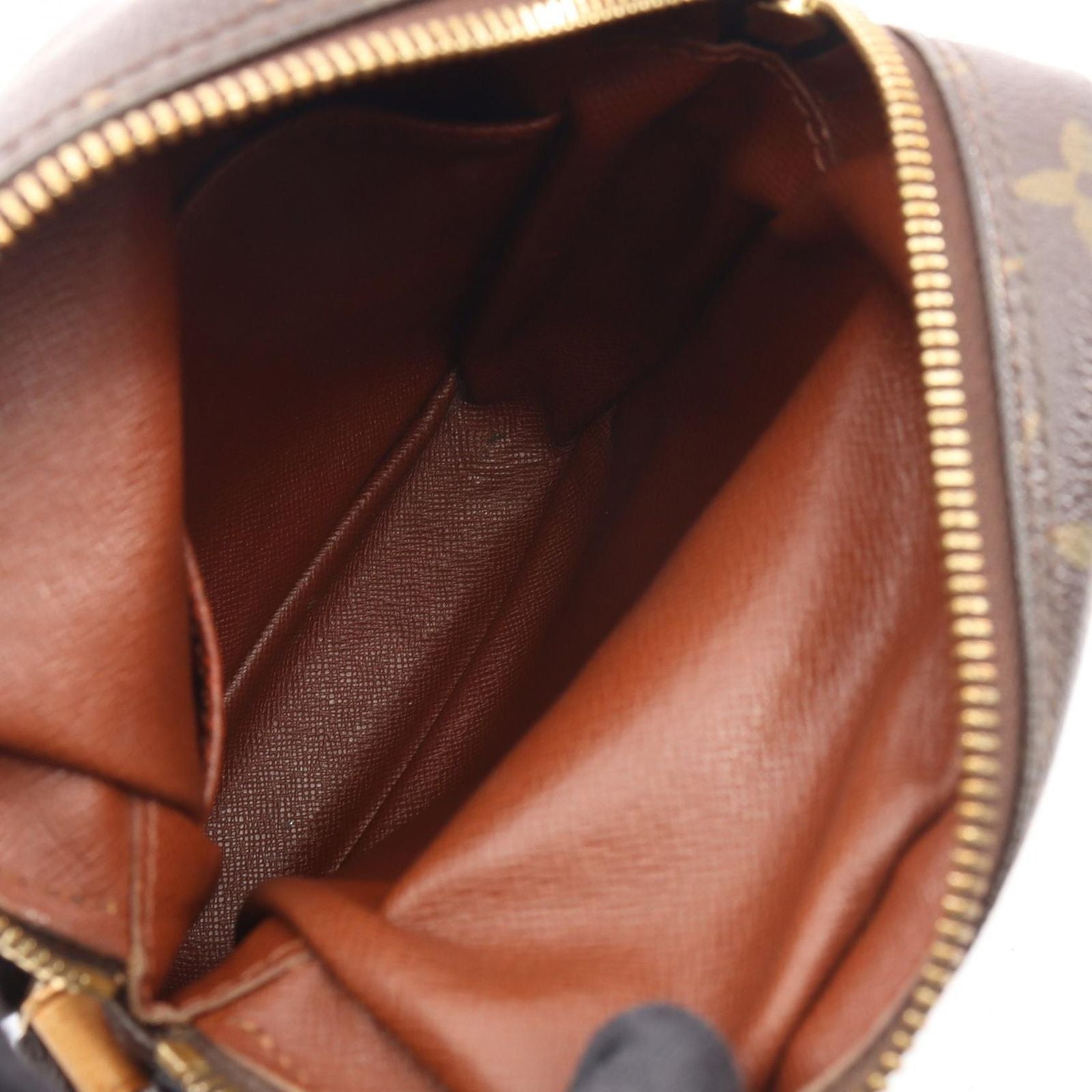 Louis Vuitton Shoulder Bag Amazon Monogram Canvas Leather — view 3