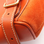 Gucci Backpack Bamboo 003 58 Orange Suede Leather — view 8