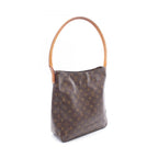 Louis Vuitton Shoulder Bag Looping GM Monogram Canvas Leather — view 2