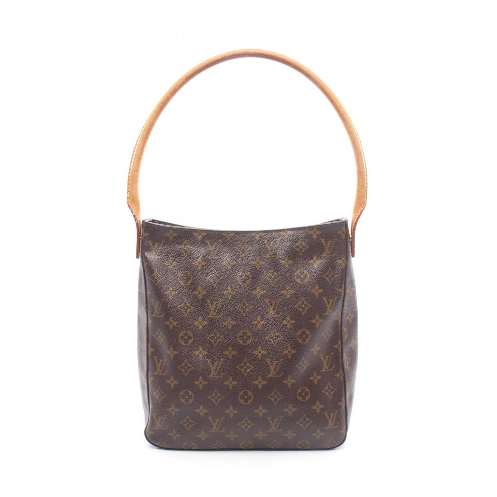 Louis Vuitton Shoulder Bag Looping GM Monogram Canvas Leather