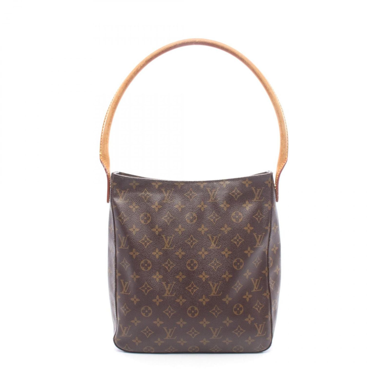 Louis Vuitton Shoulder Bag Looping GM Monogram Canvas Leather