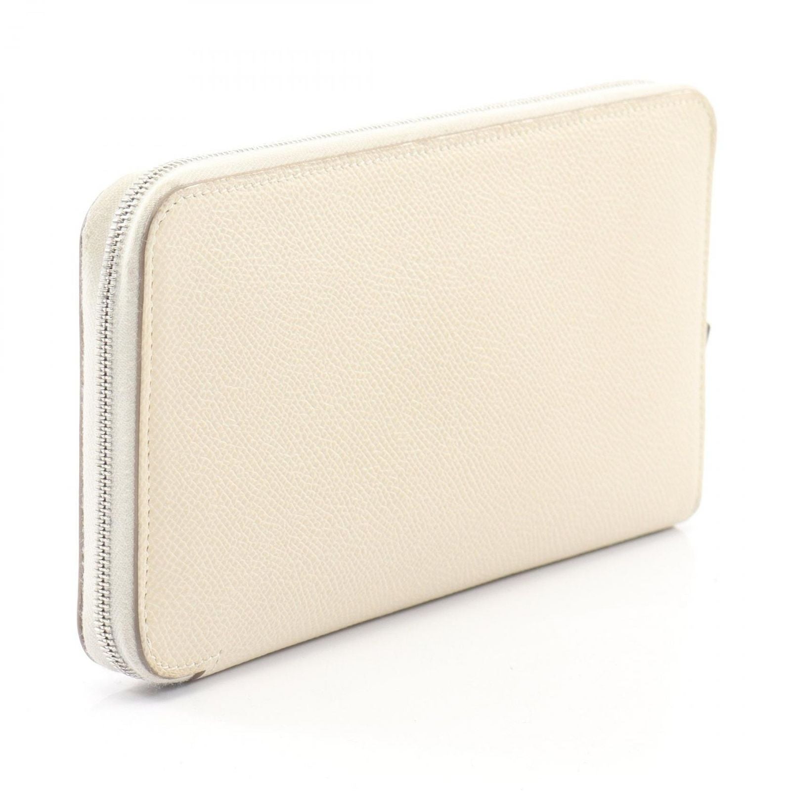Hermes Round Length Wallet Azap Long Silk in Nata in — view 2
