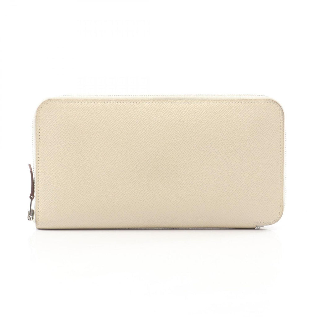 Hermes Round Length Wallet Azap Long Silk in Nata in