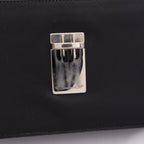 Prada Clutch Black Triangle Logo — view 7