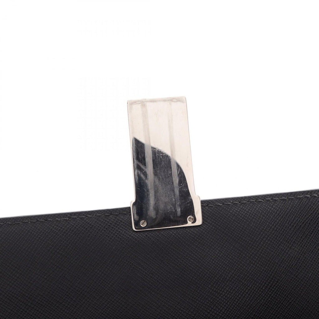Prada Clutch Black Triangle Logo — view 6