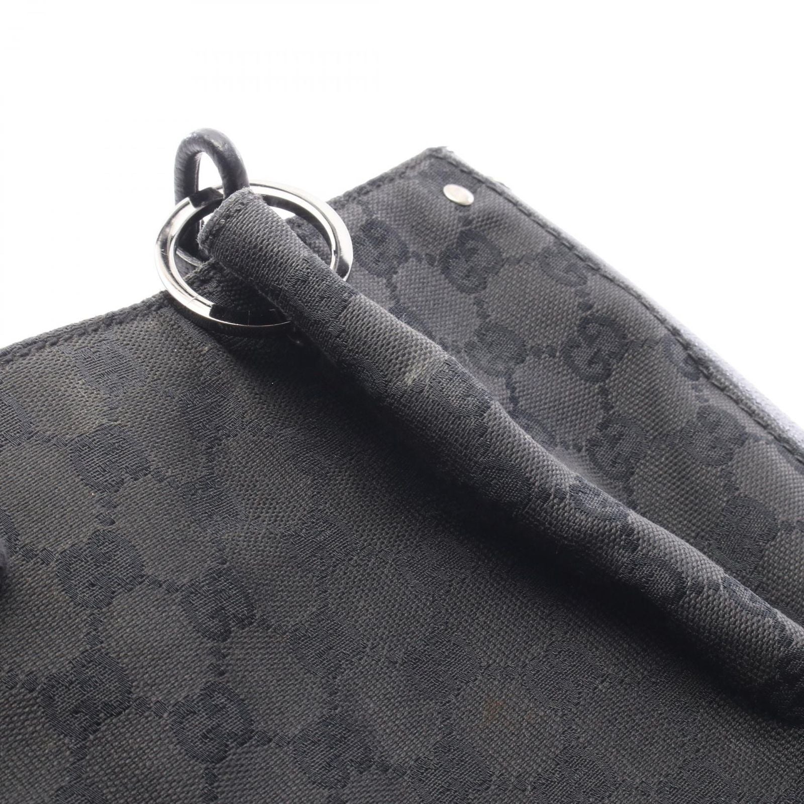 Gucci Tote Bag GG Canvas Leather Handle — view 8