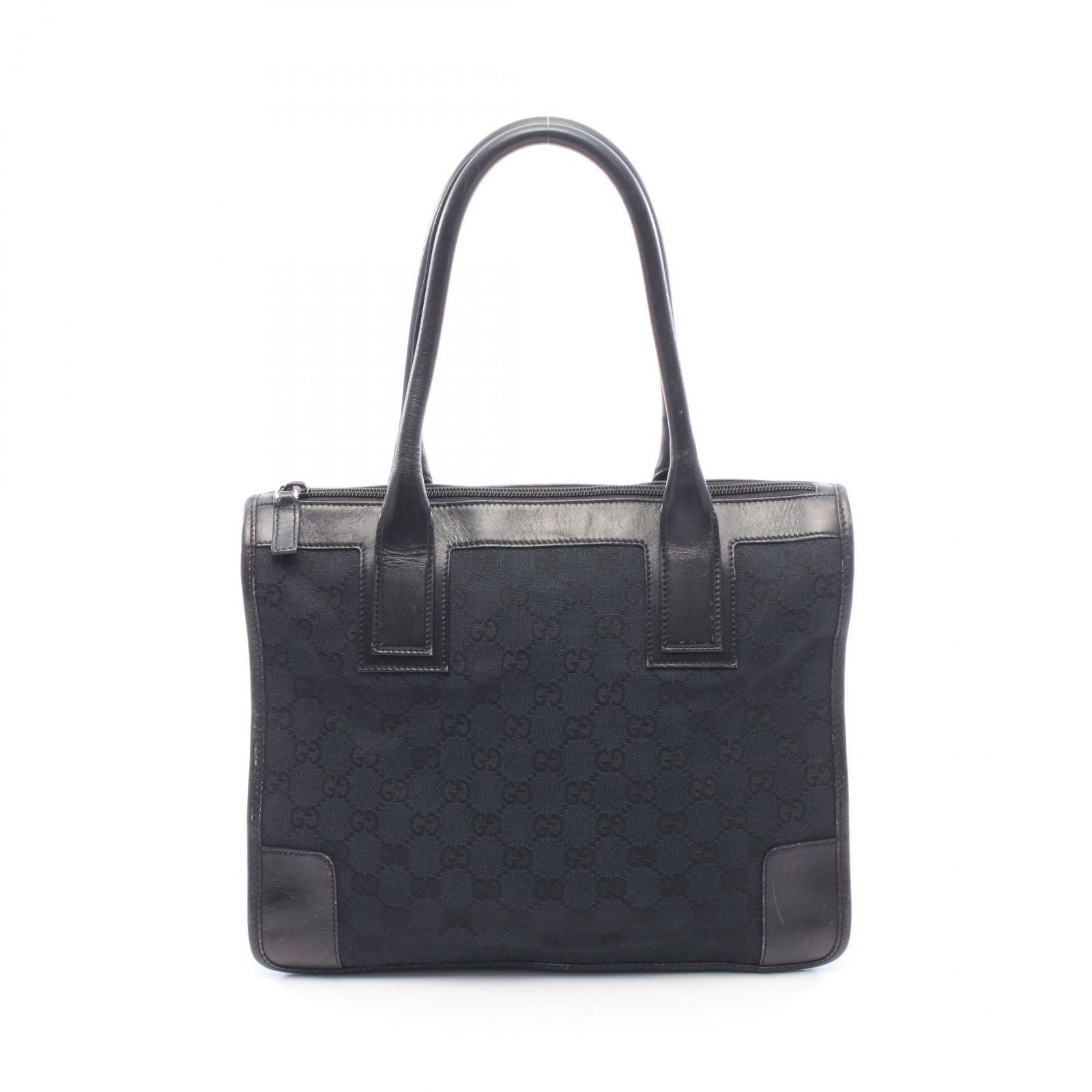Gucci Tote Bag GG Canvas Leather