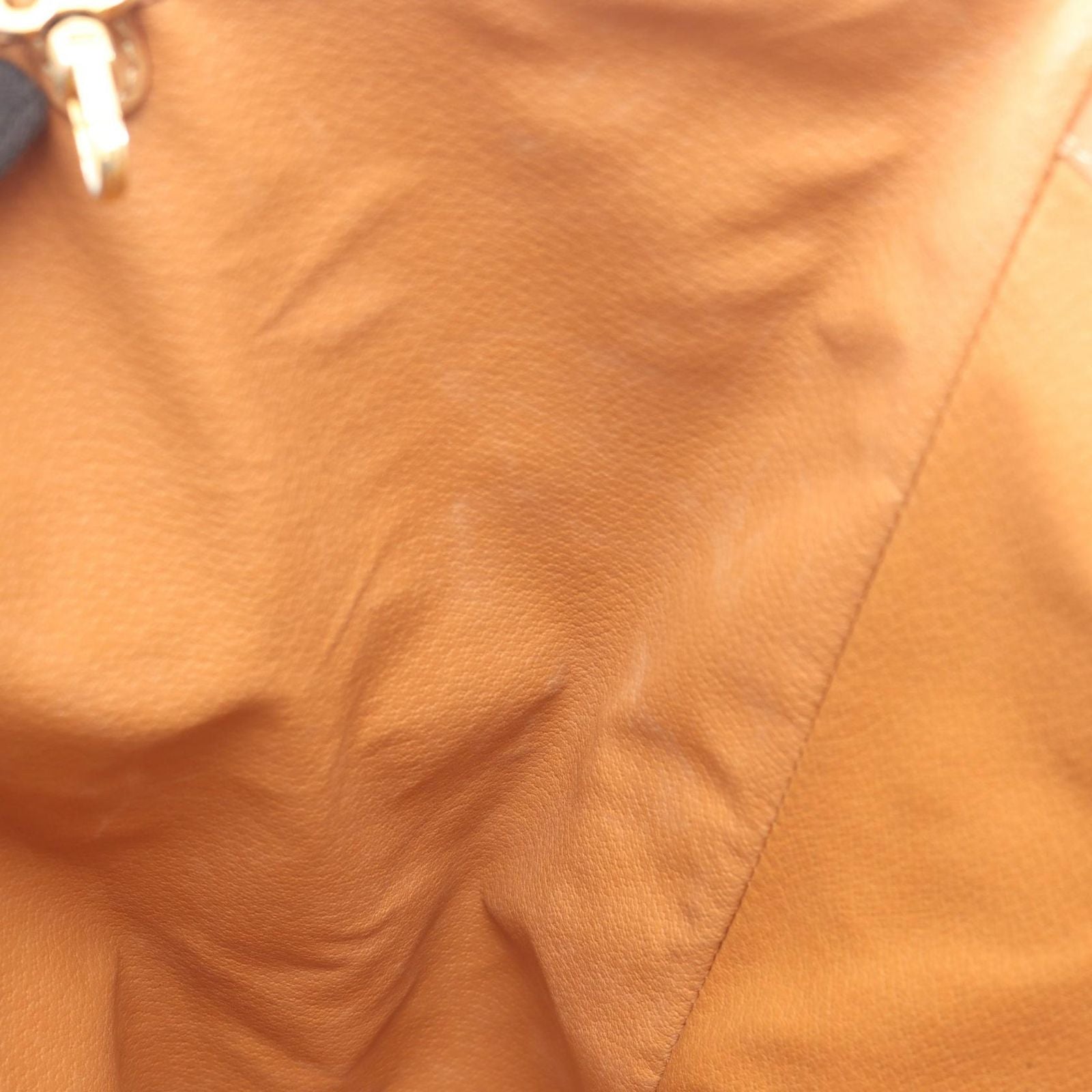 Celine Tote Bag Macadam Brown Canvas Leather — view 6