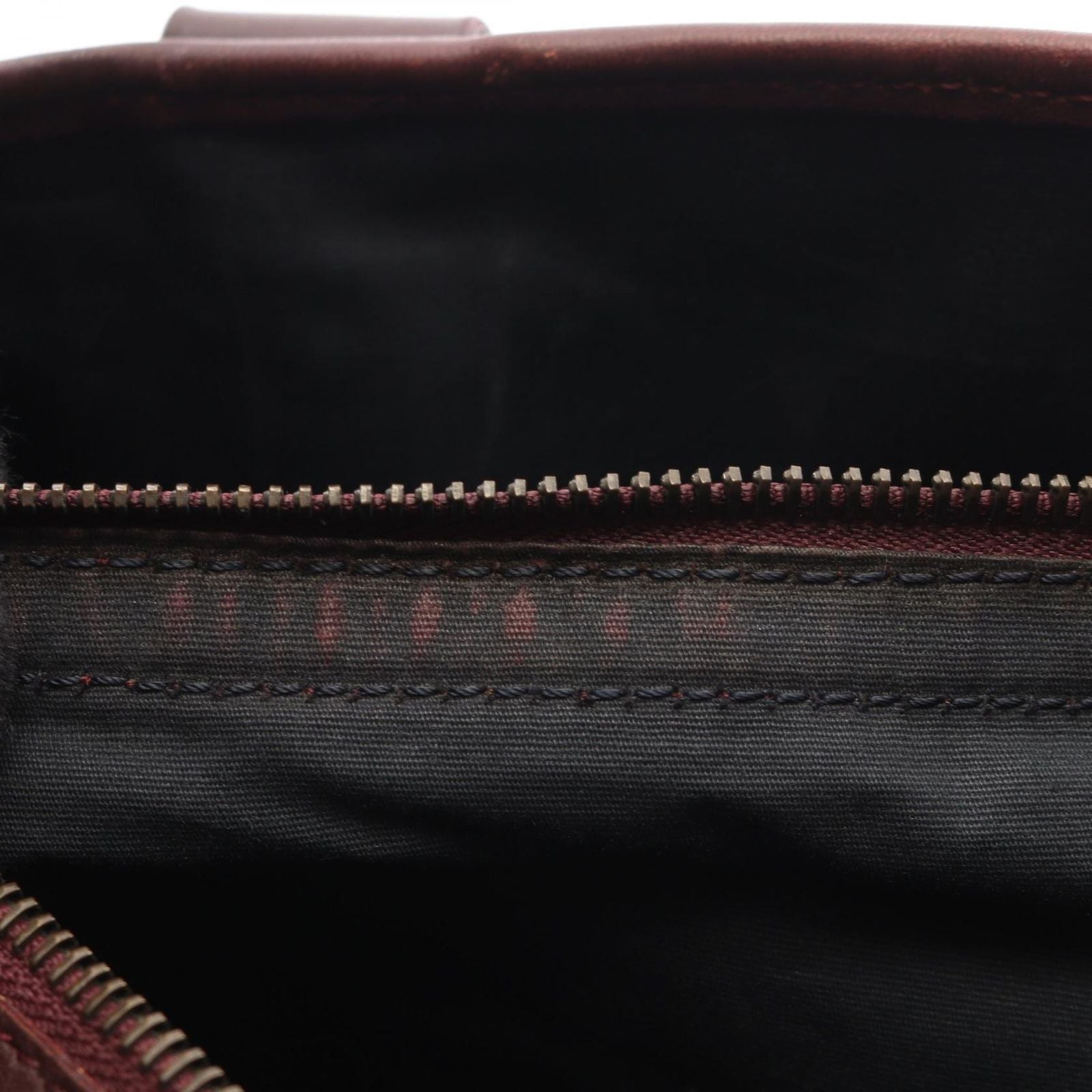 Celine Handbag C Macadam Boogie Bag Black Brown Suede Leather — view 7