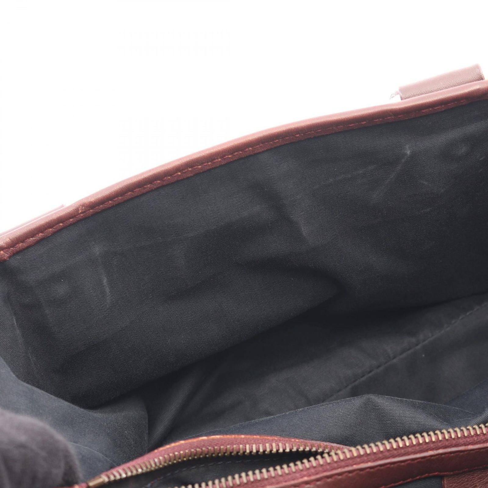 Celine Handbag C Macadam Boogie Bag Black Brown Suede Leather — view 5