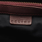 Celine Handbag C Macadam Boogie Bag Black Brown Suede Leather — view 4