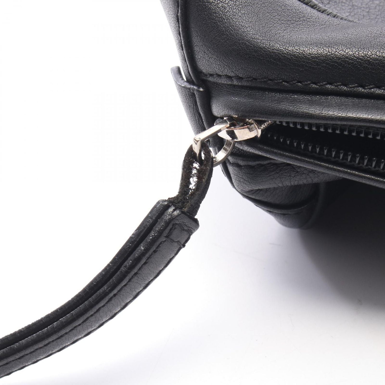 Loewe Clutch Anagram Black Leather — view 8