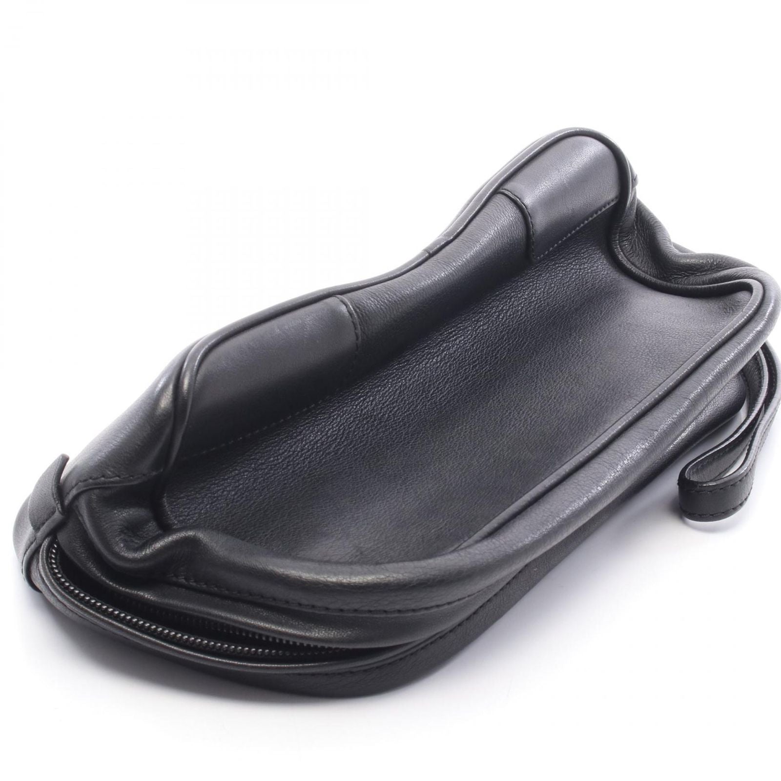 Loewe Clutch Anagram Black Leather — view 5