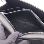Louis Vuitton Clutch Selenga Taiga Ardoise Black Leather — view 6