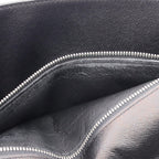 Louis Vuitton Clutch Selenga Taiga Ardoise Black Leather — view 8