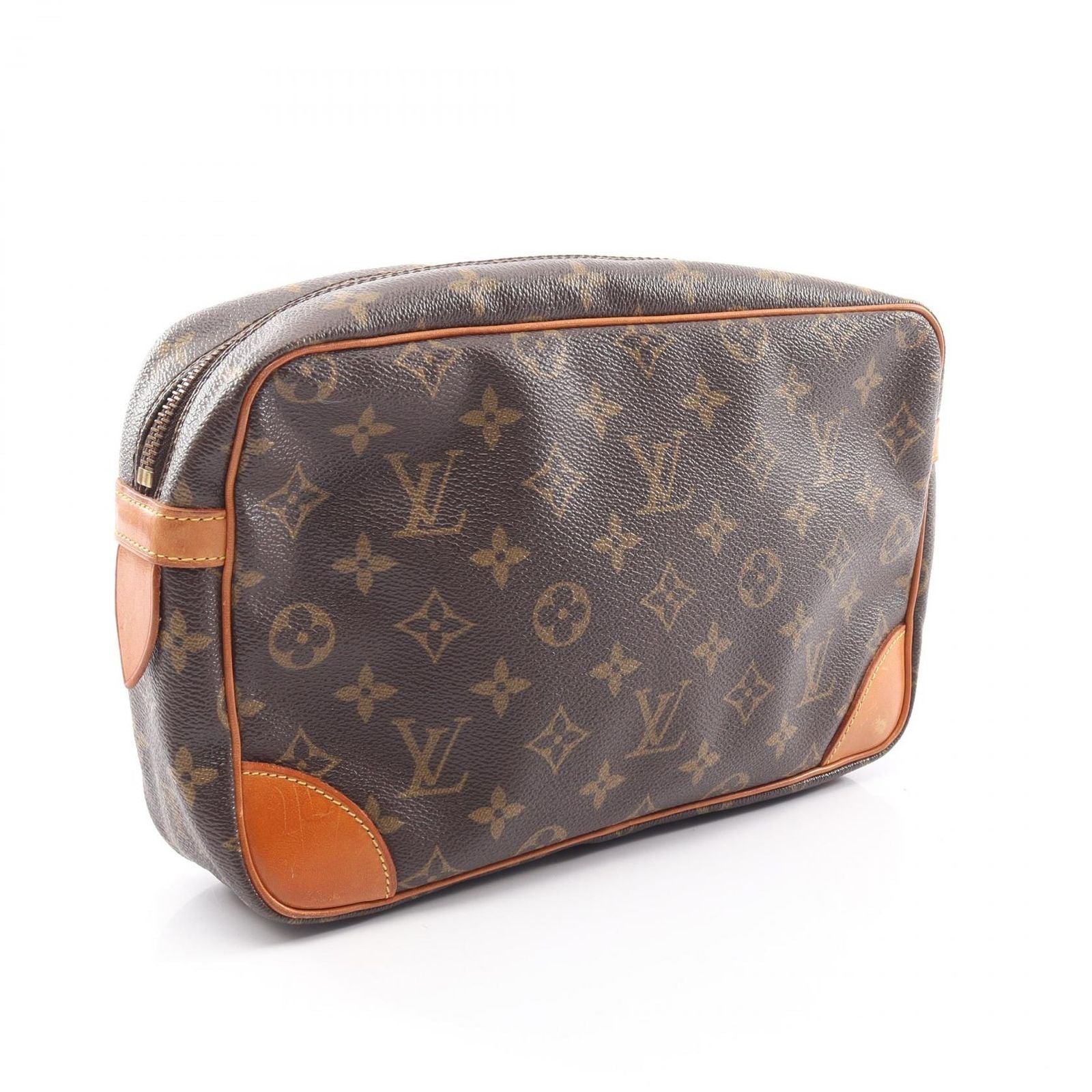 Louis Vuitton Clutch Compiegne 28 Monogram Canvas Leather — view 2