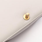Chanel Shoulder Bag Boy Light Gray Lambskin Boy 19 Chain — view 7