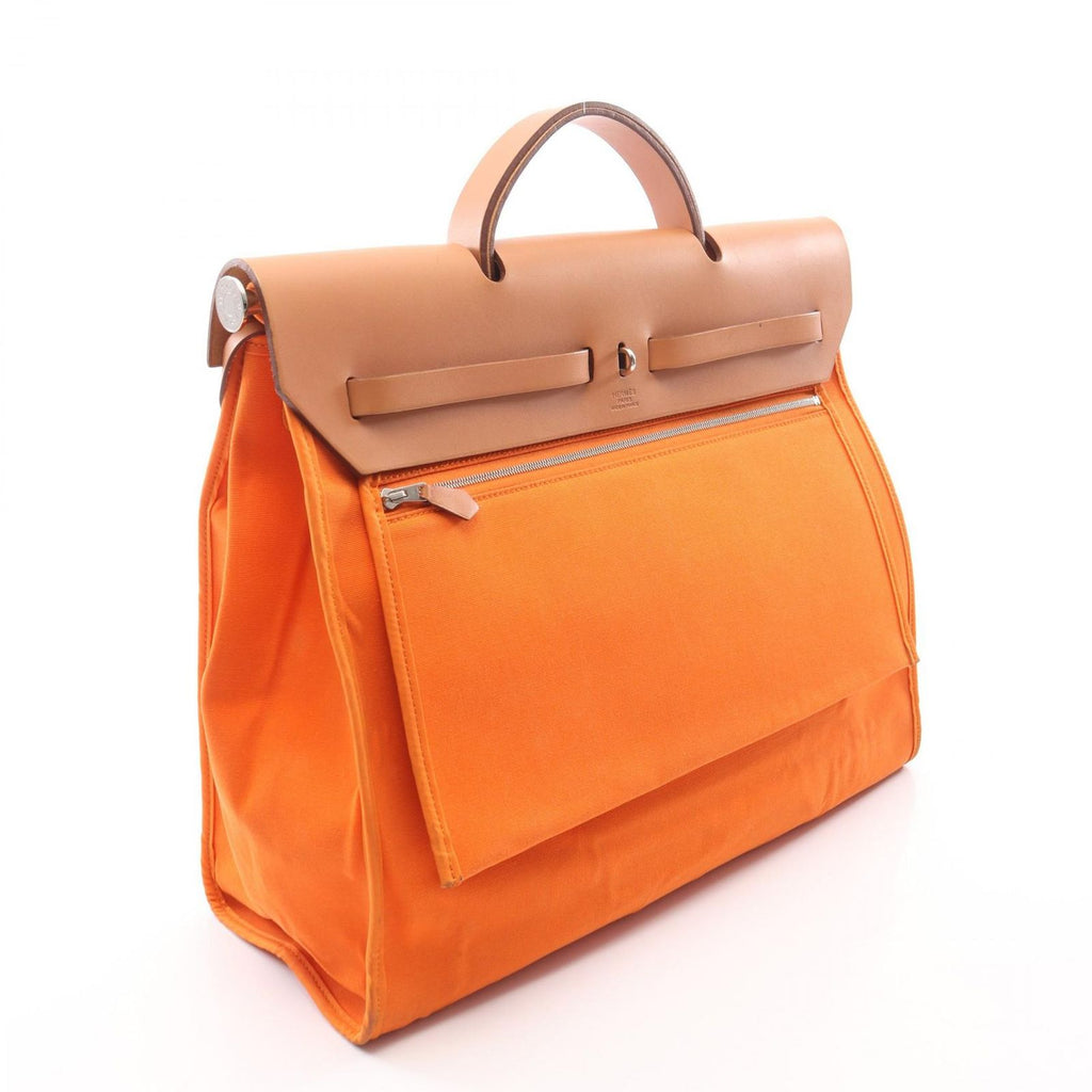 Hermes Herbag Zip MM Who Natural Handbag — view 2