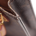 Louis Vuitton Petite Sac Plat Monogram 2-Way Canvas Leather Handbag — view 6
