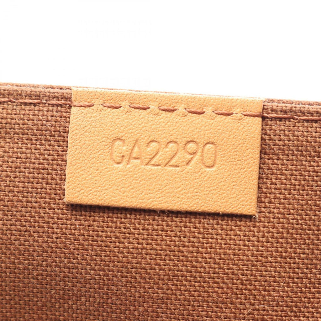 Louis Vuitton Petite Sac Plat Monogram 2-Way Canvas Leather Handbag — view 5