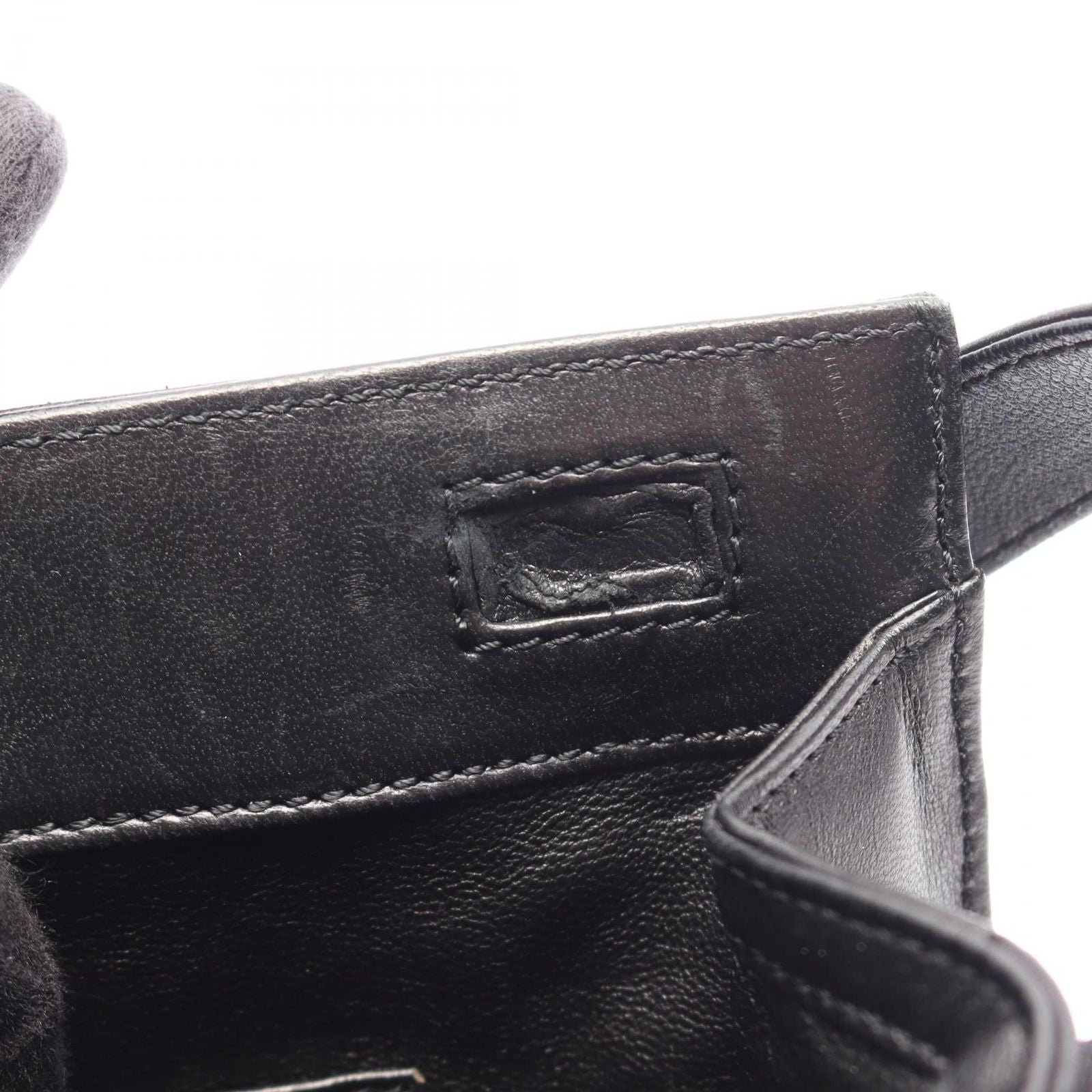 Chanel Shoulder Bag Quilted Black Lambskin — view 7