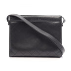 Chanel Shoulder Bag Quilted Black Lambskin