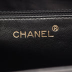 Chanel Shoulder Bag Quilted Black Lambskin — view 4