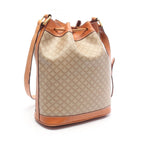 Celine Shoulder Bag Macadam Canvas Leather Bag Cross — view 2