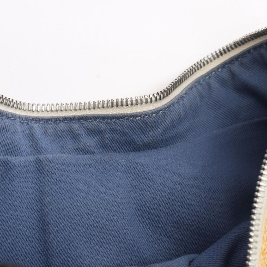 Celine Shoulder Bag Paris Macadam Canvas Leather — view 8