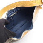 Celine Shoulder Bag Paris Macadam Canvas Leather — view 3