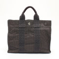 Hermes Tote Bag Her Line PM Gray Canvas