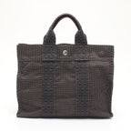 Hermes Tote Bag Her Line PM Gray Canvas