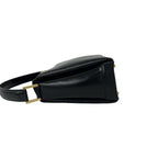 Gucci Vintage Logo Leather Handbag Mini Tote Black — view 5