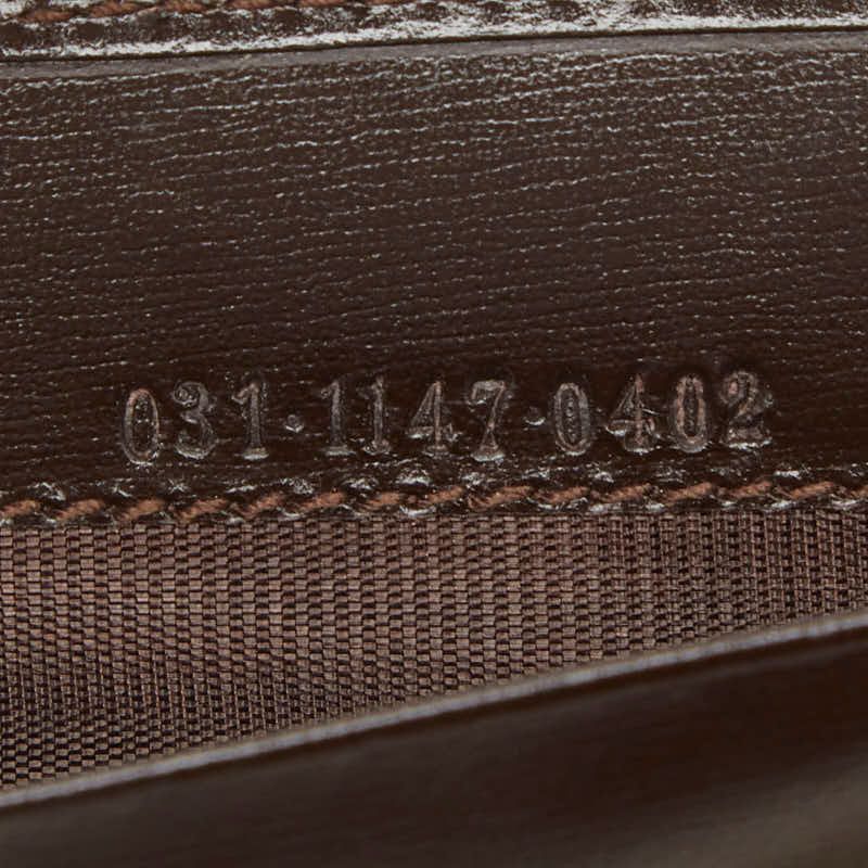 Gucci Life Organizer System Notebook 031 Brown Leather Agenda — view 8