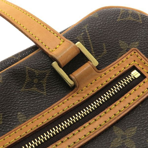 Louis Vuitton Monogram Cite MM Vintage Shoulder Bag — view 8