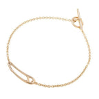 Hermes Chaine D'ancre Mini Punk Bra Bracelet