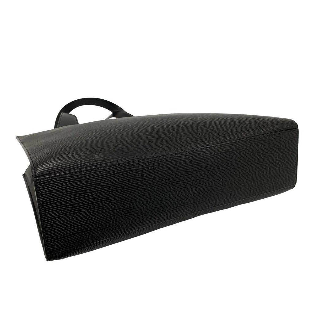 Louis Vuitton Vintage Gemo Epi Leather Tote Shoulder Bag Noir — view 7