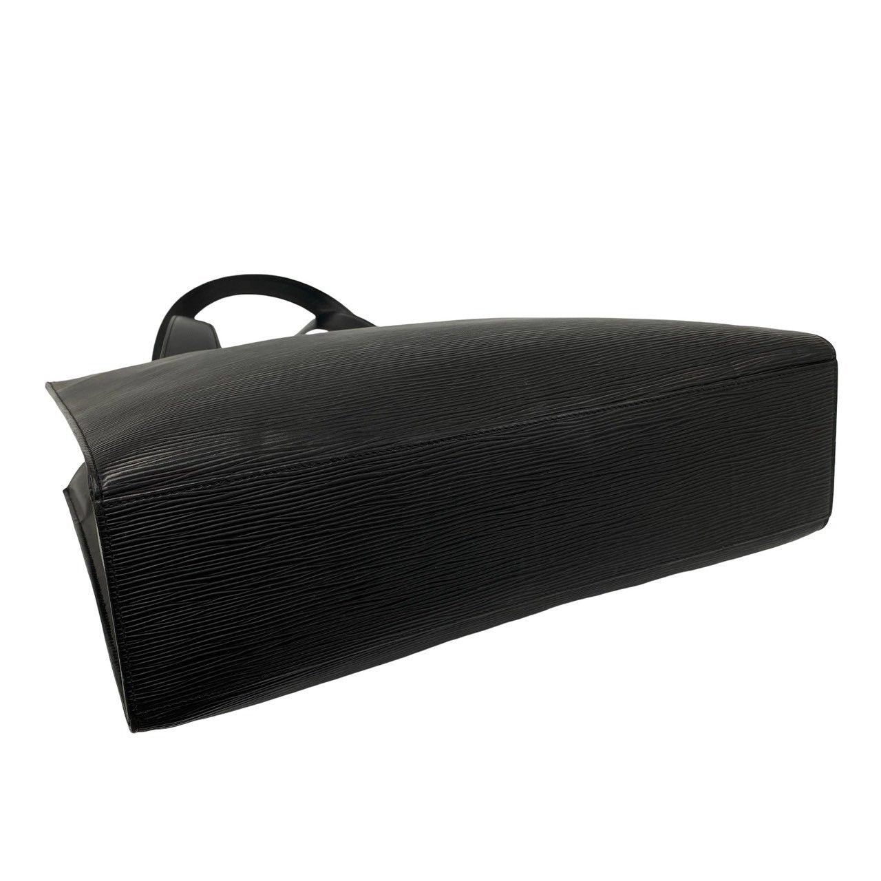 Louis Vuitton Vintage Gemo Epi Leather Tote Shoulder Bag Noir — view 7