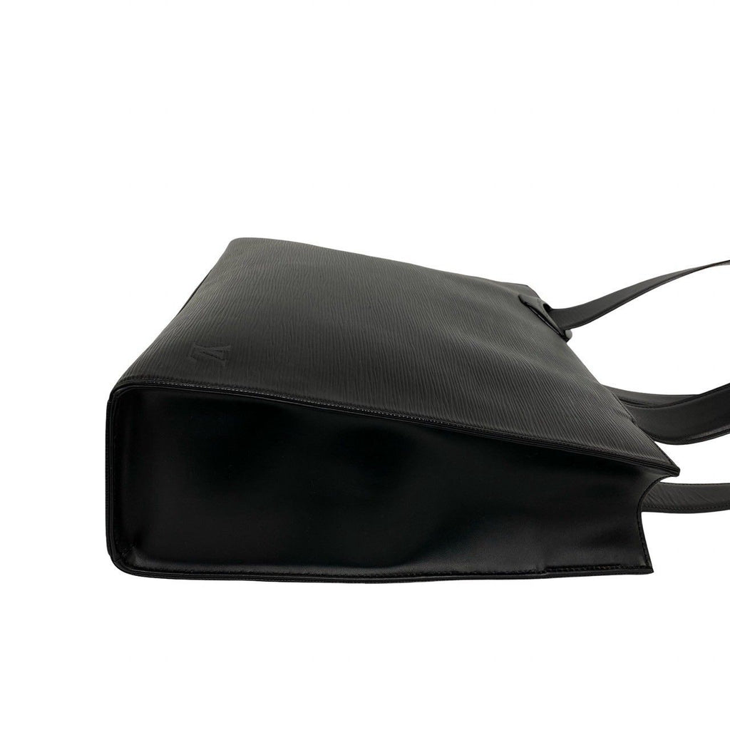 Louis Vuitton Vintage Gemo Epi Leather Tote Shoulder Bag Noir — view 6