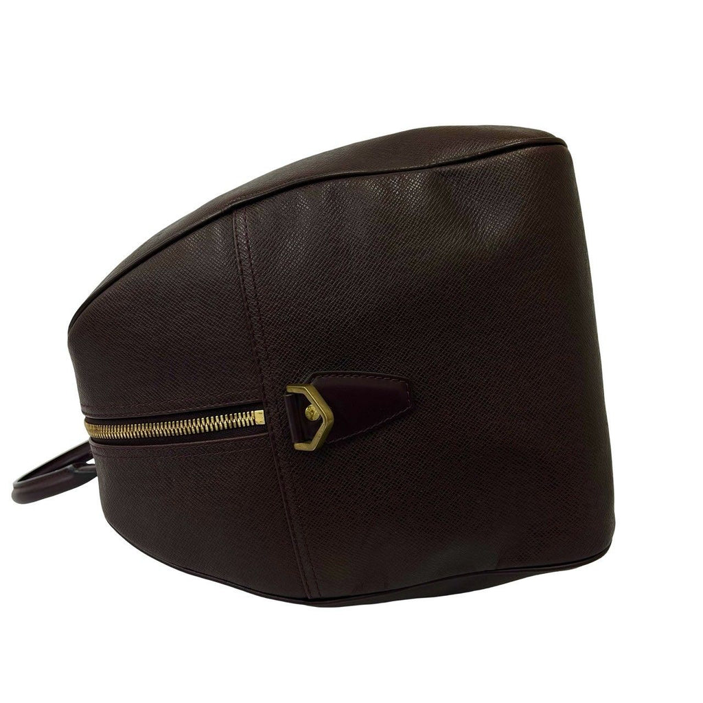 Louis Vuitton Vintage Kendal PM Taiga Leather 2-Way Boston Bag Acajou — view 5