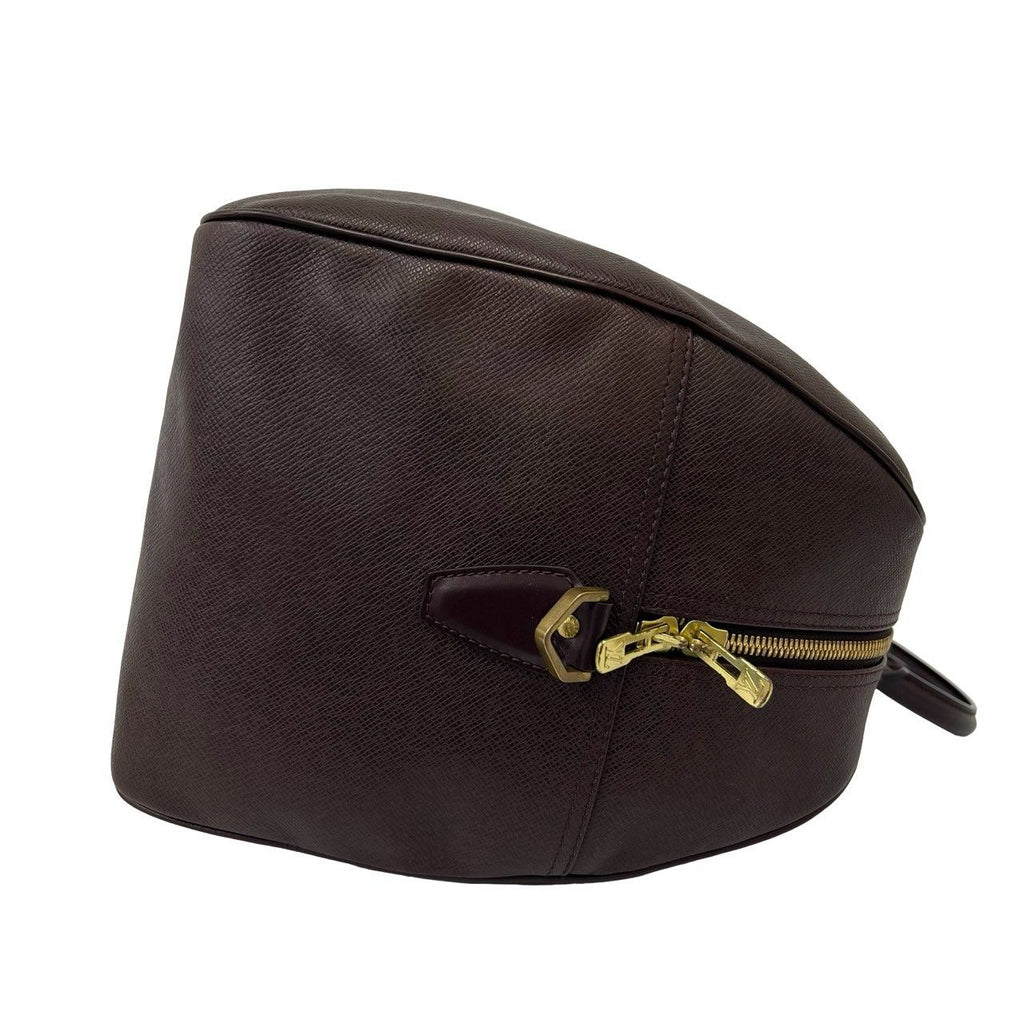 Louis Vuitton Vintage Kendal PM Taiga Leather 2-Way Boston Bag Acajou — view 6