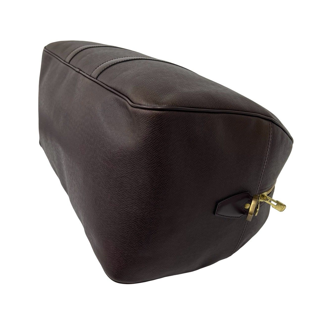 Louis Vuitton Vintage Kendal PM Taiga Leather 2-Way Boston Bag Acajou — view 8