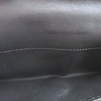 Gucci Diamante Canvas Leather Brown Black Hook Wallet — view 4