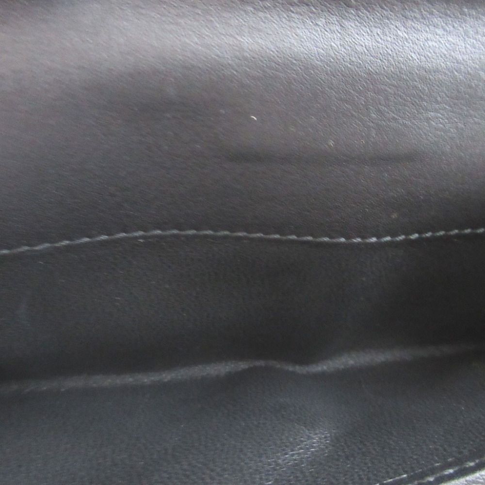 Gucci Diamante Canvas Leather Brown Black Hook Wallet — view 4