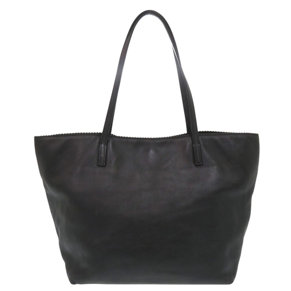 Loewe Nappa Anagram Leather Black Tote Bag — view 2